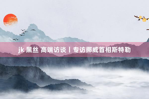 jk 黑丝 高端访谈丨专访挪威首相斯特勒